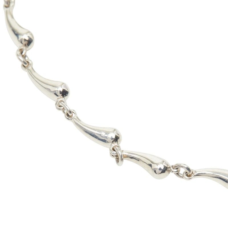 Tiffany & Co Elsa Peretti Teardrop Chain Bracelet Silver — view 3