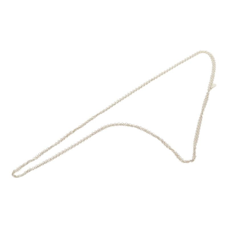 Tiffany & Co Elsa Peretti Mesh Chain Necklace Silver — view 2