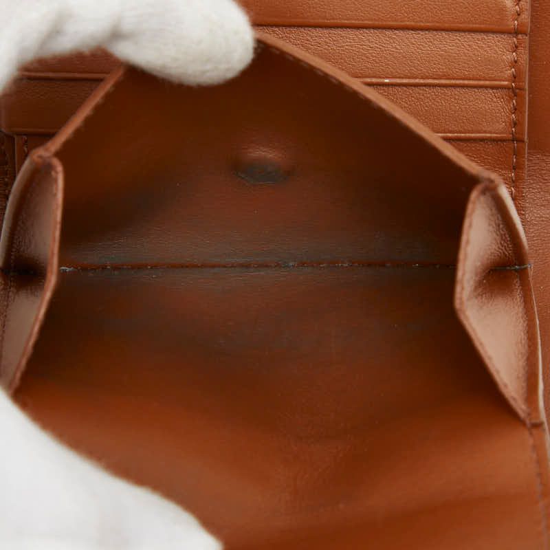 Celine Macadam Bifold Wallet Brown — view 7