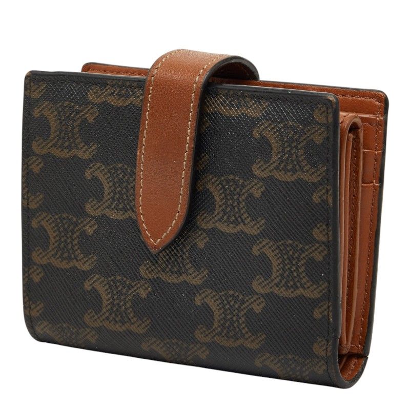 Celine Macadam Bifold Wallet Brown — view 2