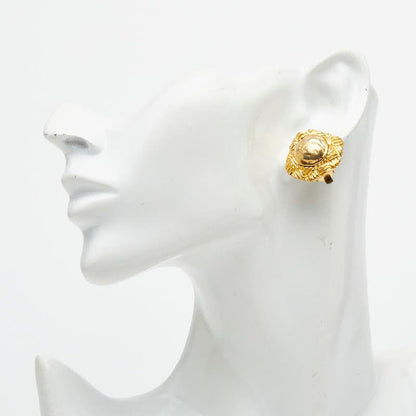 Chanel Vintage Earrings Gold Plated — view 5
