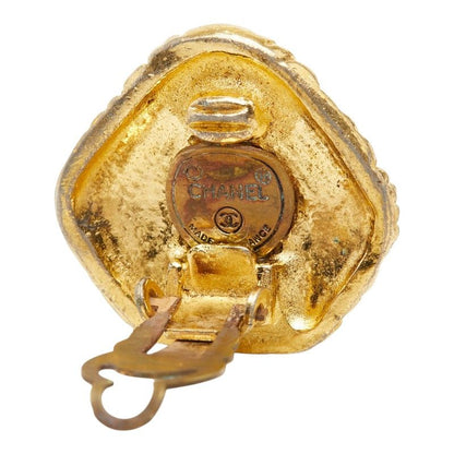 Chanel Vintage Earrings Gold Plated — view 4