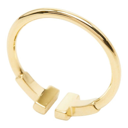 Tiffany & Co T Diamond Wire Ring Gold 18k Yellow — view 5