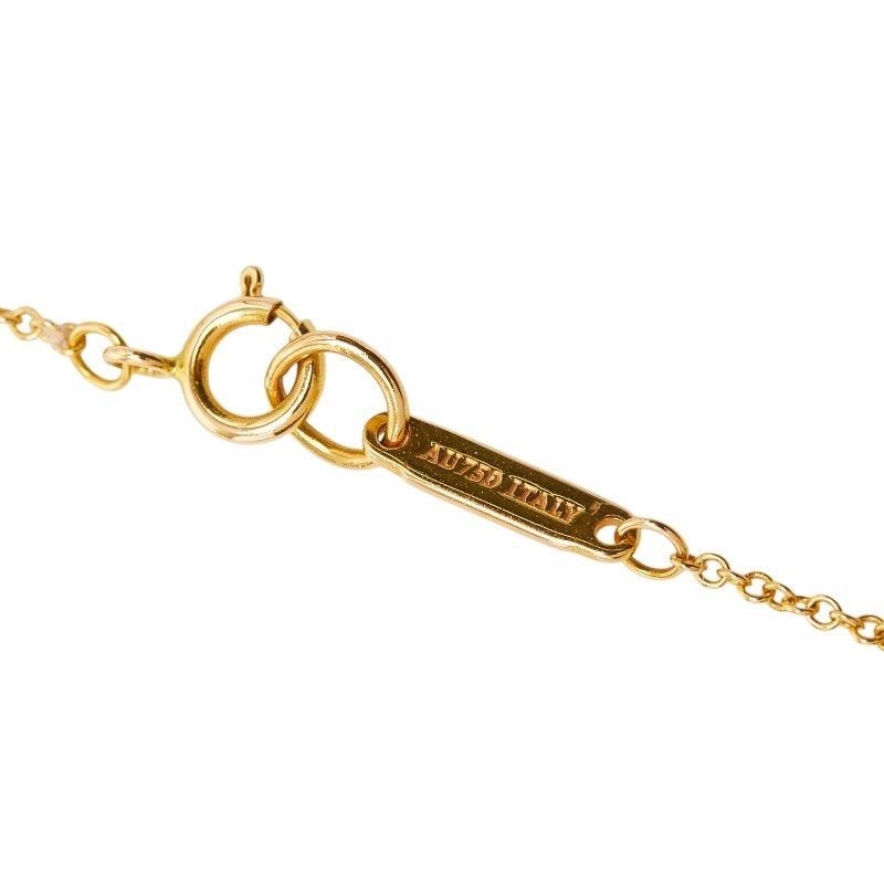 Tiffany & Co Atlas Open Mini Necklace Gold 18k Yellow — view 6