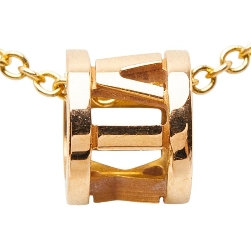 Tiffany & Co Atlas Open Mini Necklace Gold 18k Yellow — view 4