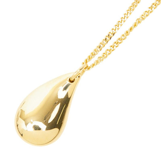 Tiffany & Co Teardrop Pendant Elsa Peretti Necklace Gold 18k Yellow
