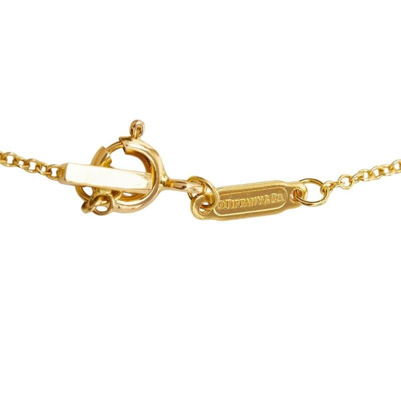Tiffany & Co T Smile Pendant Small Necklace Gold 18k Yellow — view 5