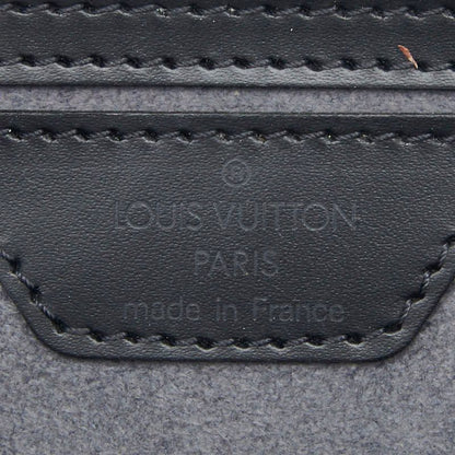 Louis Vuitton Epi Soufflot Handbag Noir Black Leather — view 8