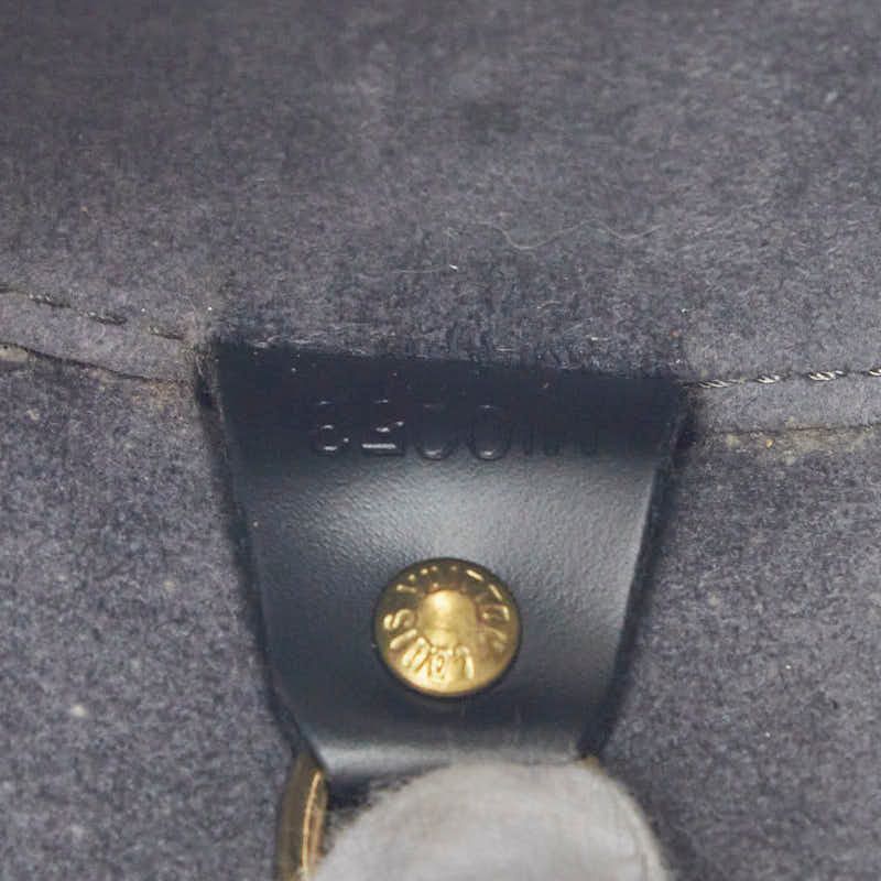 Louis Vuitton Epi Soufflot Handbag Noir Black Leather — view 9