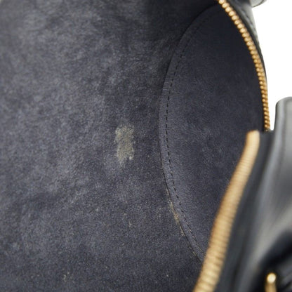 Louis Vuitton Epi Soufflot Handbag Noir Black Leather — view 7