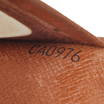 Louis Vuitton Monogram Porto 2 Cult Vertical Pass Case Fixed Era Brown Leather — view 9