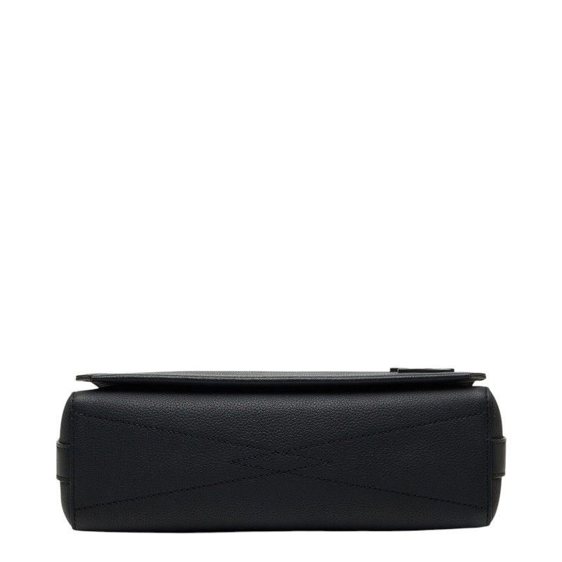 Louis Vuitton LV Aerogram Takeoff Messenger Bag Crossbody Black Leather — view 3