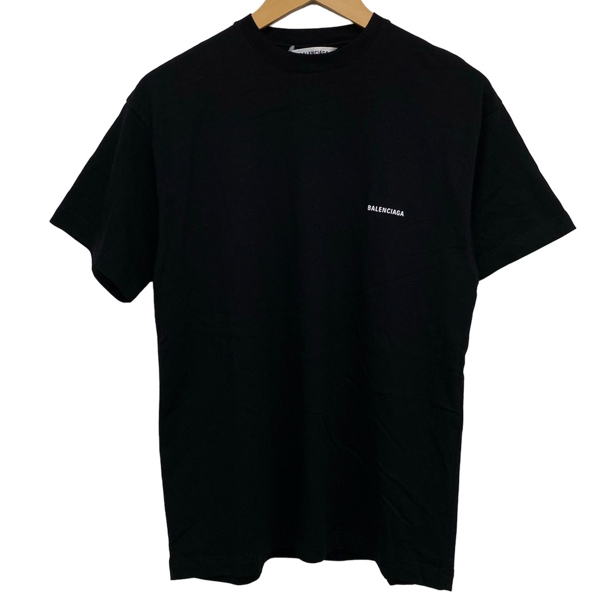Balenciaga Short Sleeve T-Shirt L Black Crew
