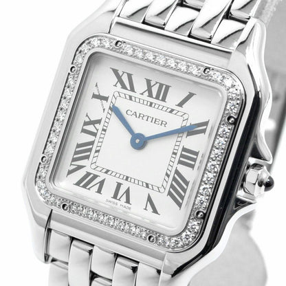 Cartier Panthere de Cartier MM White SS Diamond Watch Quartz — view 8