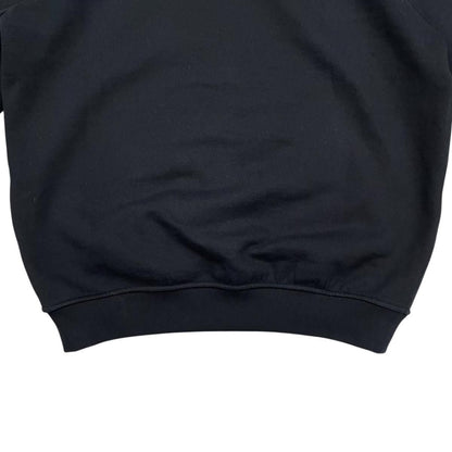 Hermes Hoodie Hose Lambskin Patch Hooded Sweater M Cotton Marine Navy — view 6
