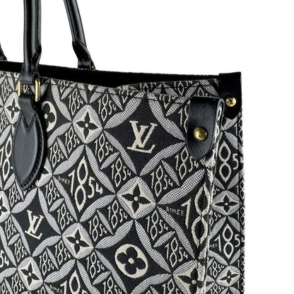Louis Vuitton Shoulder Bag Monogram Jacquard On The Go GM — view 7