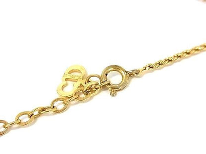 Dior Necklace CD Logo Gold Metal — view 3