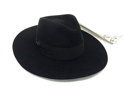Hermes Hat Mini Heart Faubourg Love Black Wool