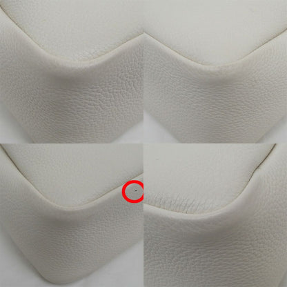 Prada Vitello Daino White Handbag — view 9