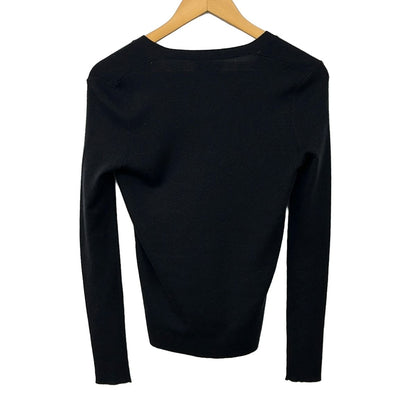 Prada Cardigan 42 M Black Long Sleeve — view 2