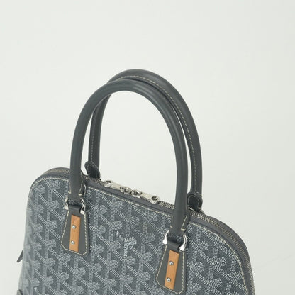 Goyard Vendome Tote Leather Gray Silver — view 4