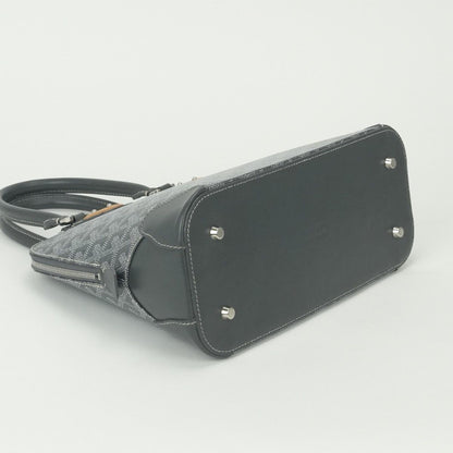 Goyard Vendome Tote Leather Gray Silver — view 6