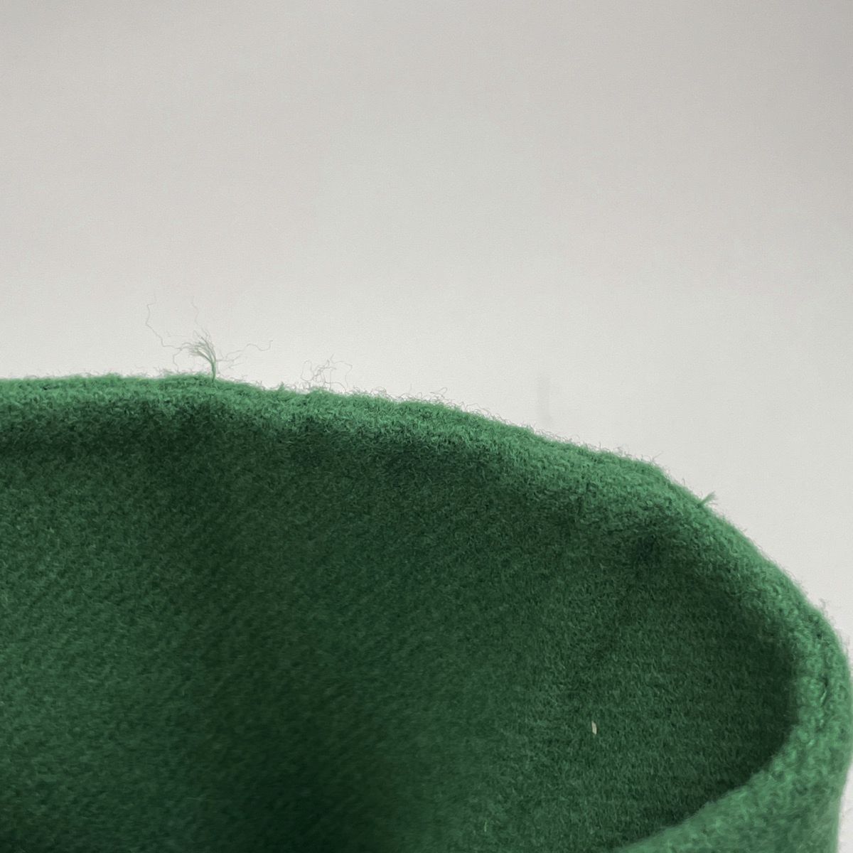 Gucci Stand Collar Coat Wool Nylon Green — view 6