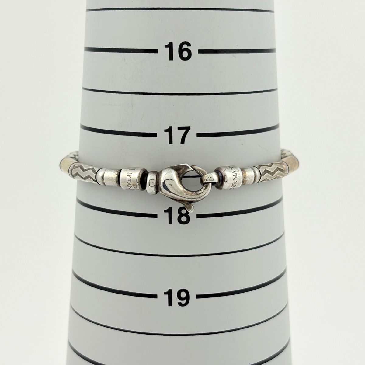 Tiffany & Co Aztec Zigzag Bracelet Silver — view 5