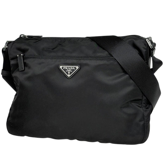 Prada Shoulder Bag Nylon Nero