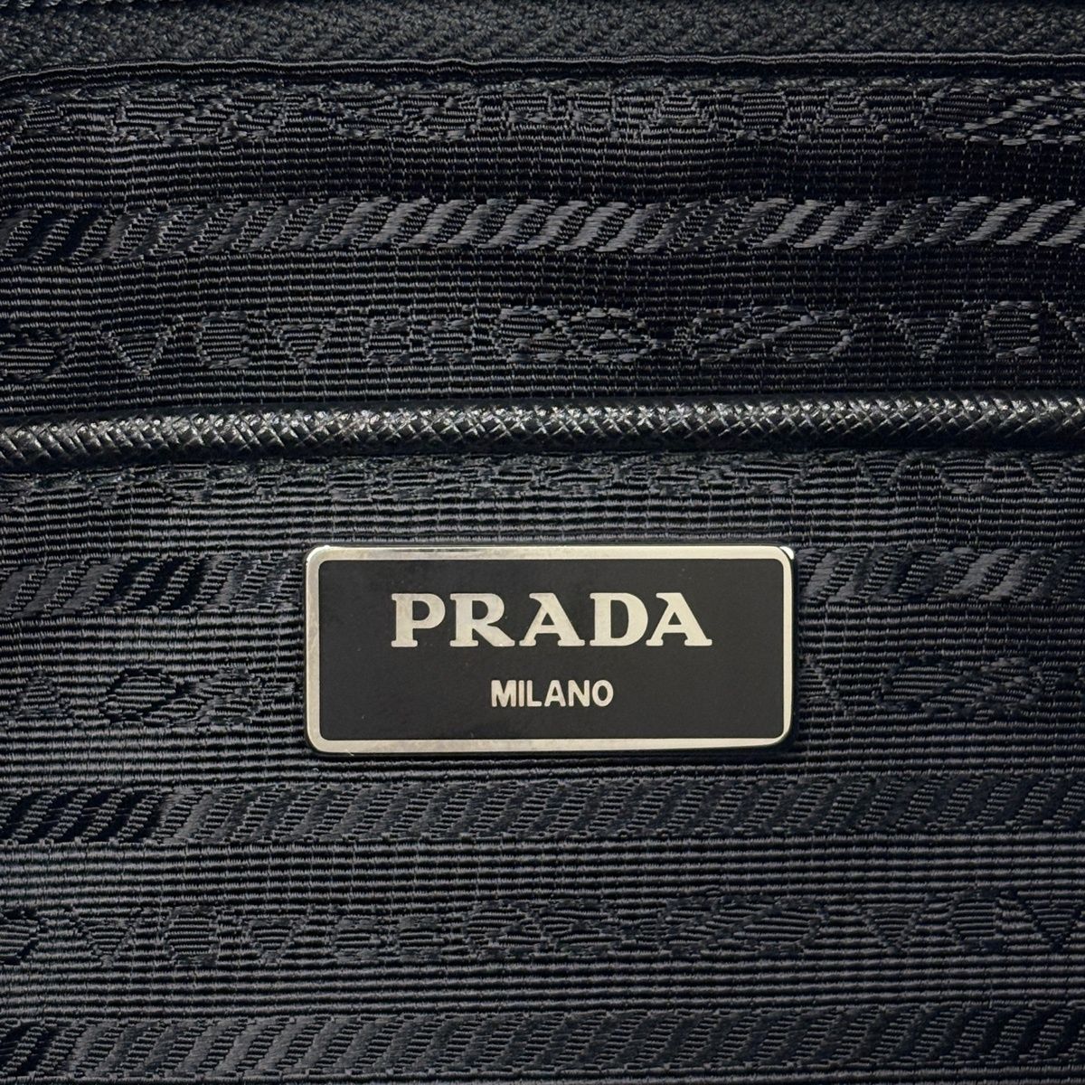Prada Shoulder Bag Nylon Nero — view 5