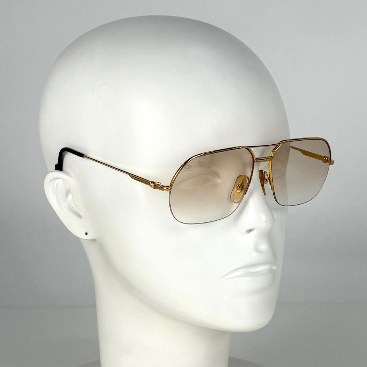 Cartier Trinity Sunglasses Eyewear Metal Gold — view 6