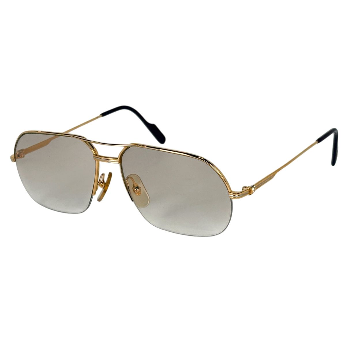 Cartier Trinity Sunglasses Eyewear Metal Gold