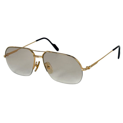 Cartier Trinity Sunglasses Eyewear Metal Gold