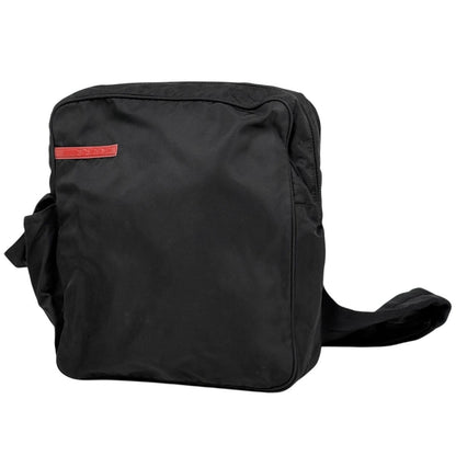 Prada Sports Line Belt Bag Logo Nylon Nero