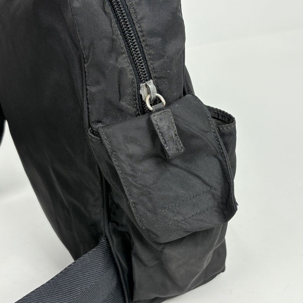 Prada Sports Line Belt Bag Logo Nylon Nero — view 4