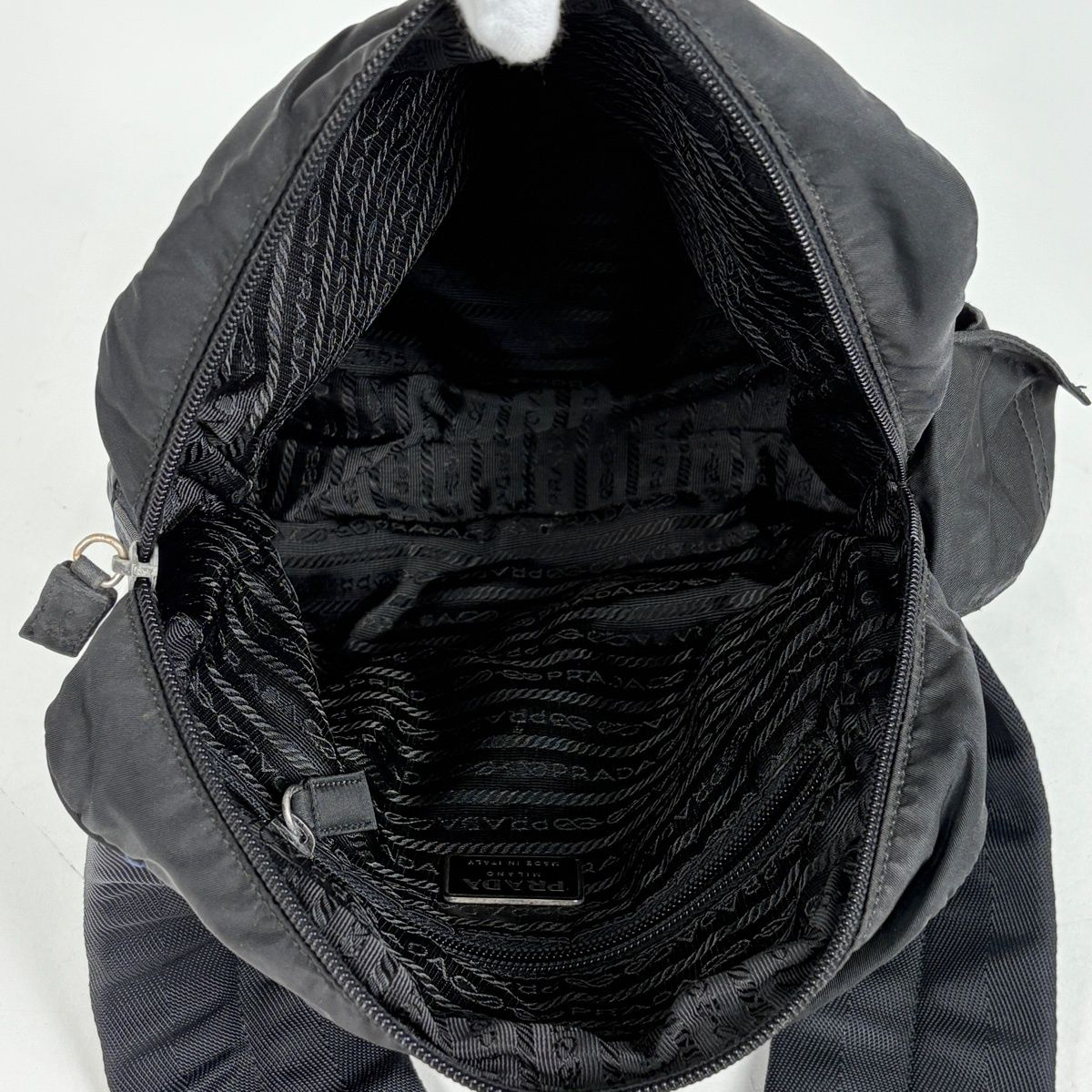 Prada Sports Line Belt Bag Logo Nylon Nero — view 7