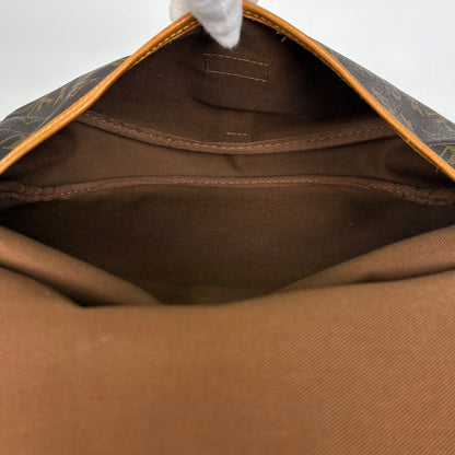 Louis Vuitton Saumur 30 Shoulder Bag Monogram Brown — view 9