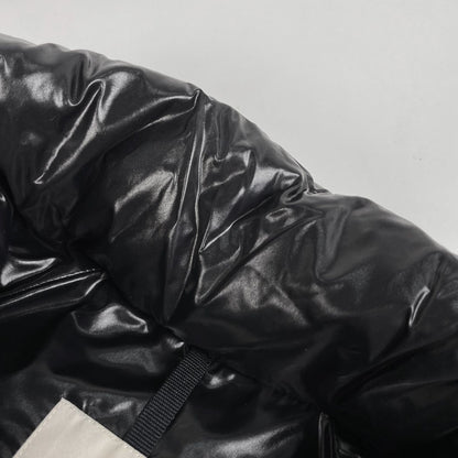 Moncler Erine Down Jacket Black White — view 7