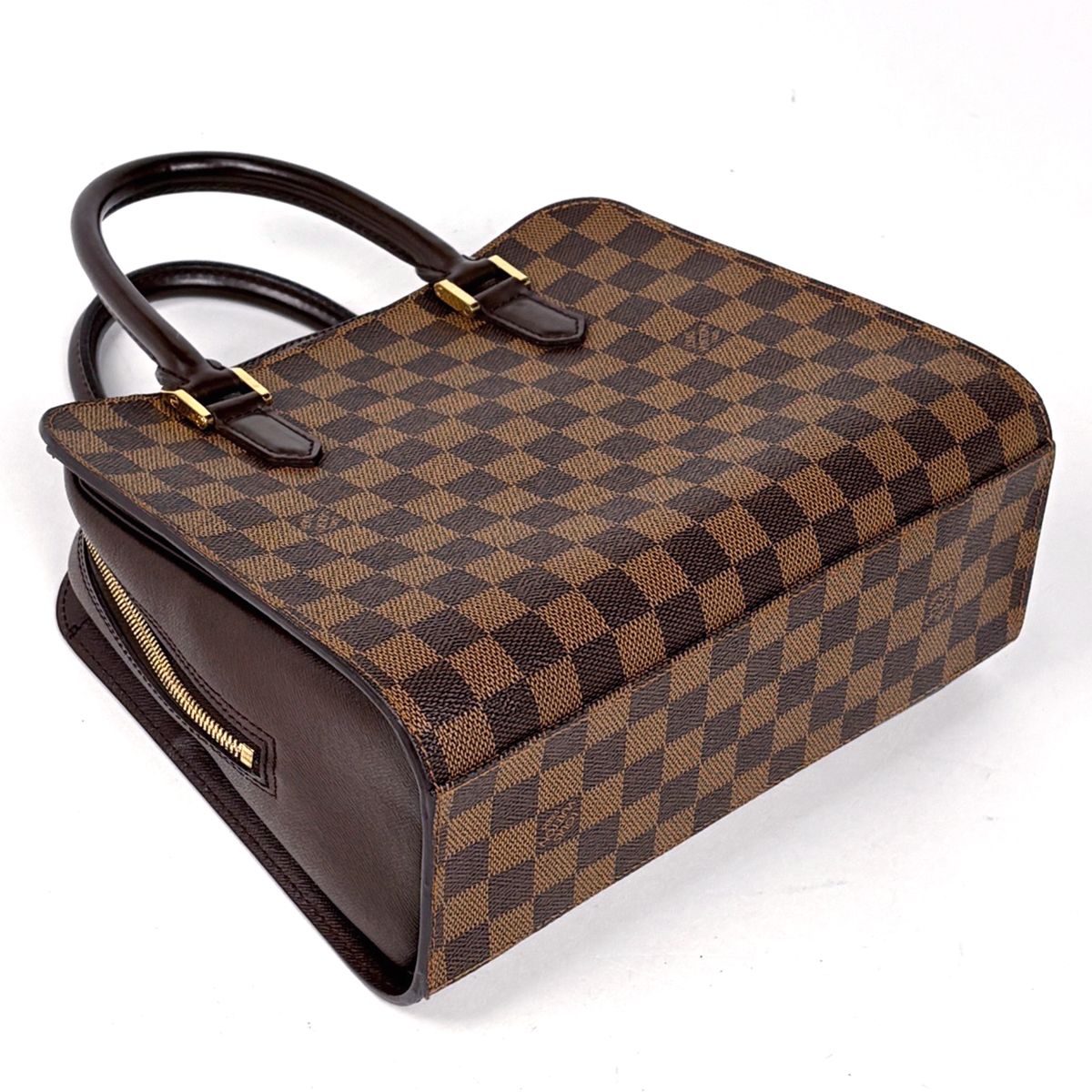 Louis Vuitton Triana Handbag Damier Brown — view 2