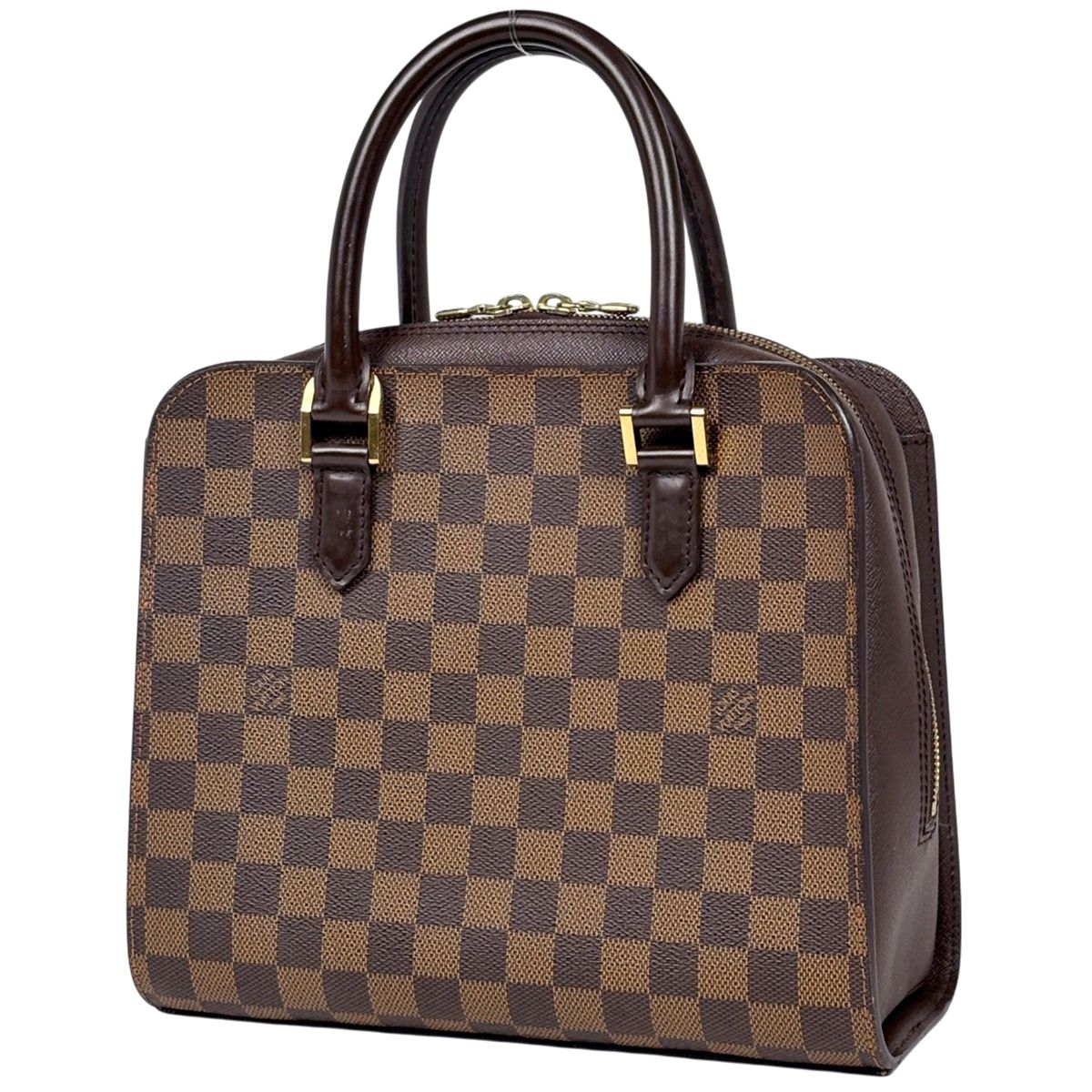 Louis Vuitton Triana Handbag Damier Brown