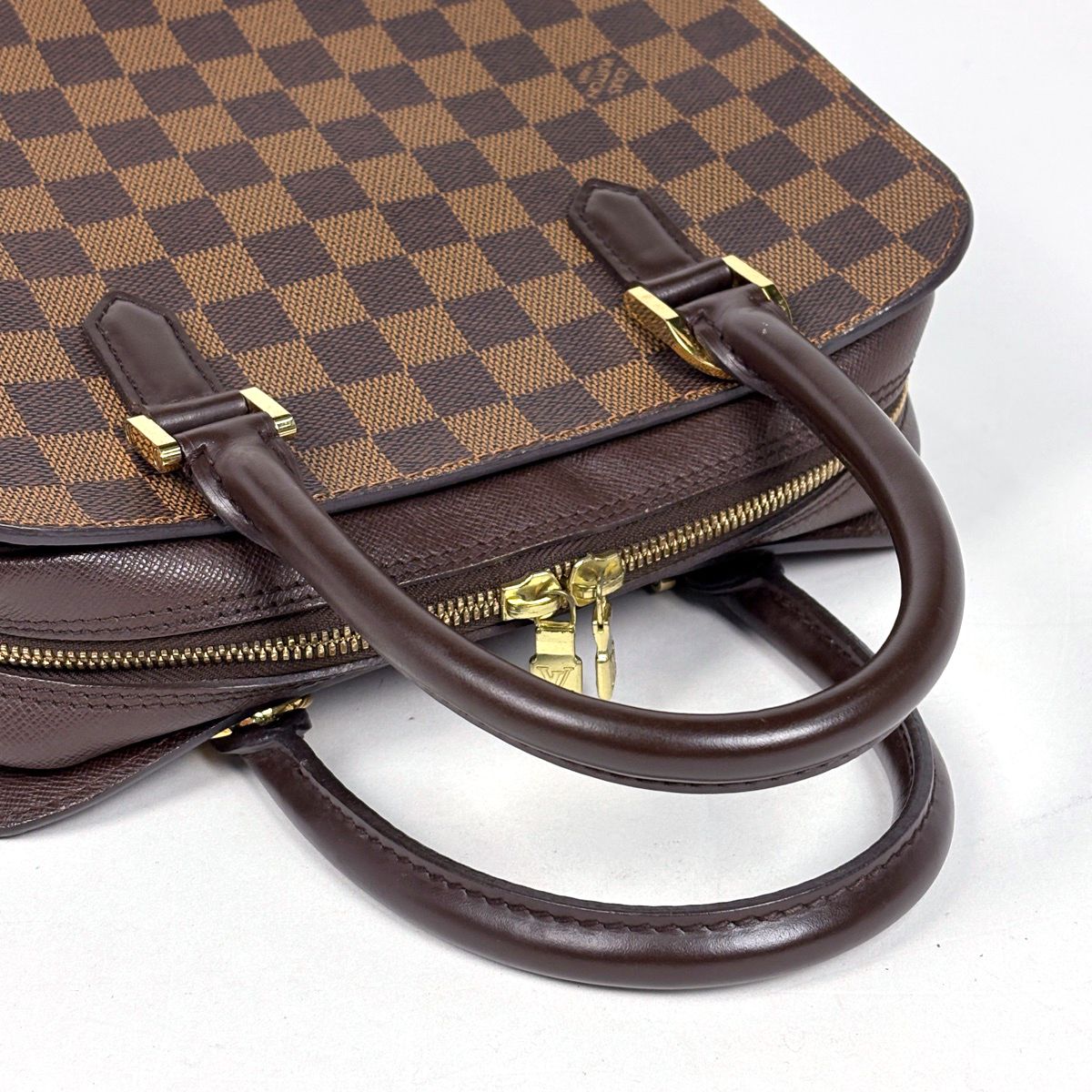 Louis Vuitton Triana Handbag Damier Brown — view 7