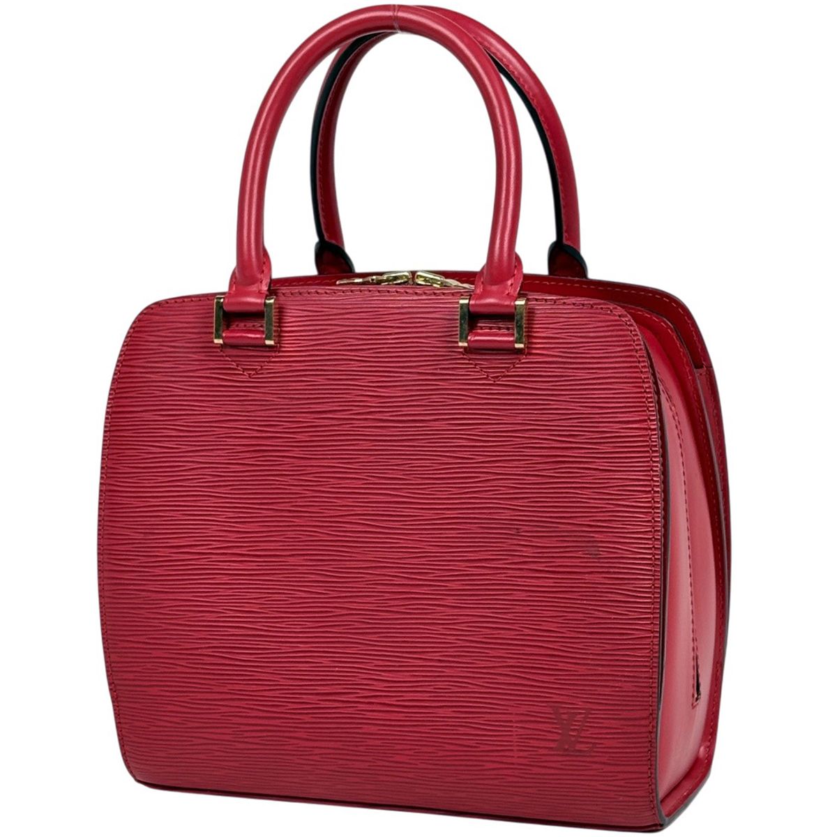 Louis Vuitton Pont Neuf Handbag Epi Castilian Red