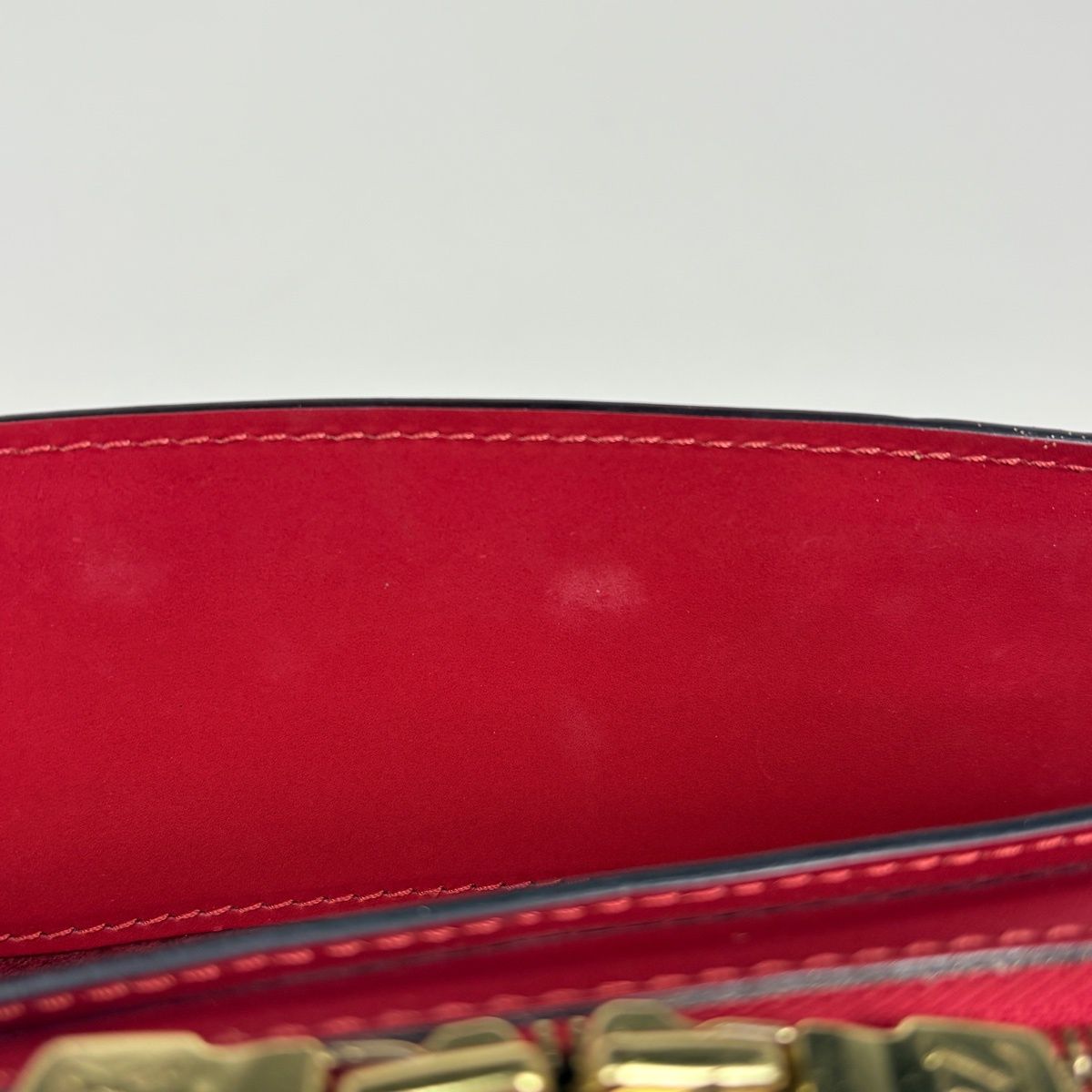 Louis Vuitton Pont Neuf Handbag Epi Castilian Red — view 7