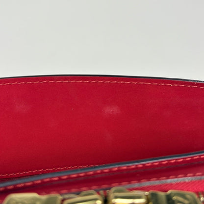 Louis Vuitton Pont Neuf Handbag Epi Castilian Red — view 7