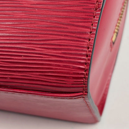 Louis Vuitton Pont Neuf Handbag Epi Castilian Red — view 3
