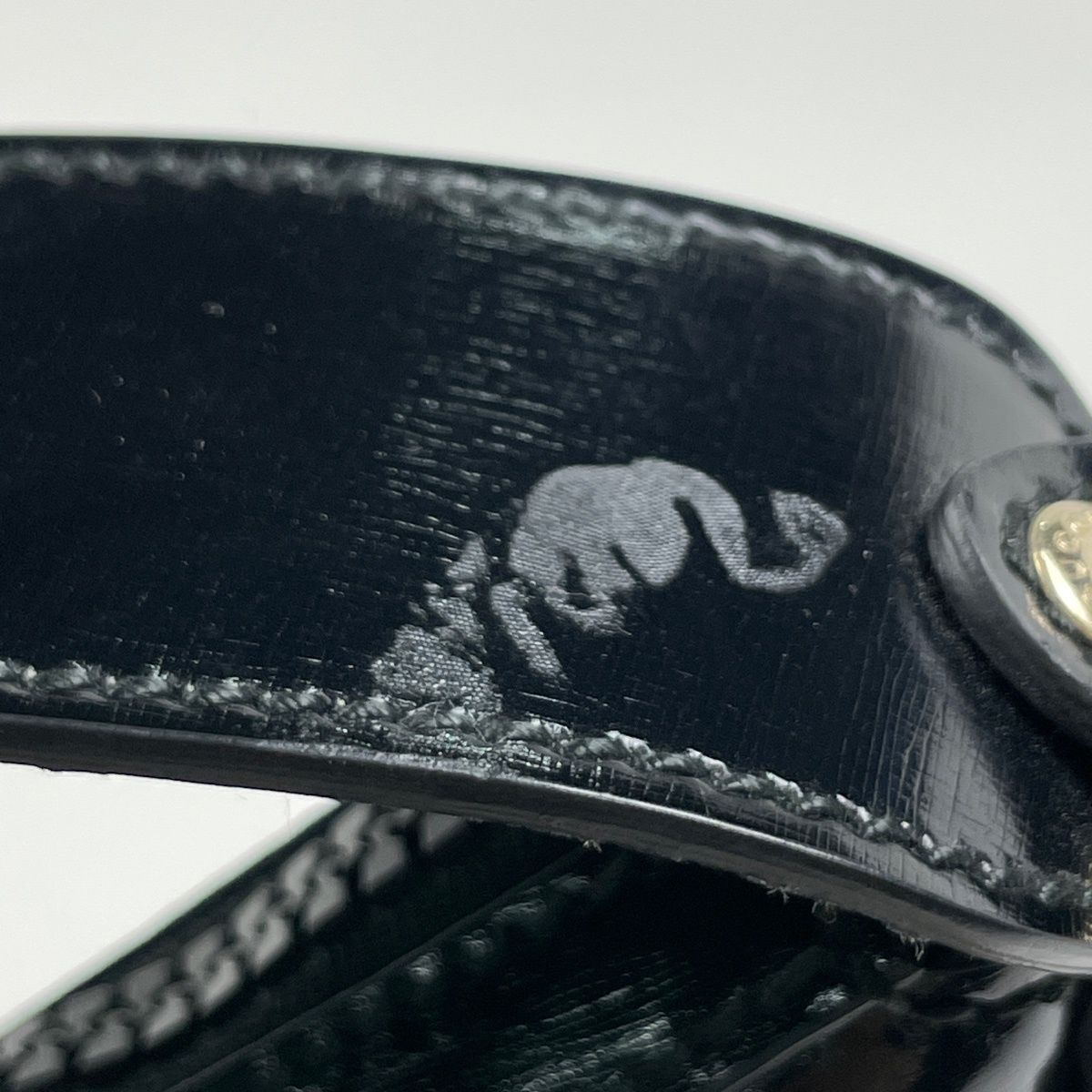 Gucci GG Pattern Shoulder Bag Canvas Beige Black — view 6