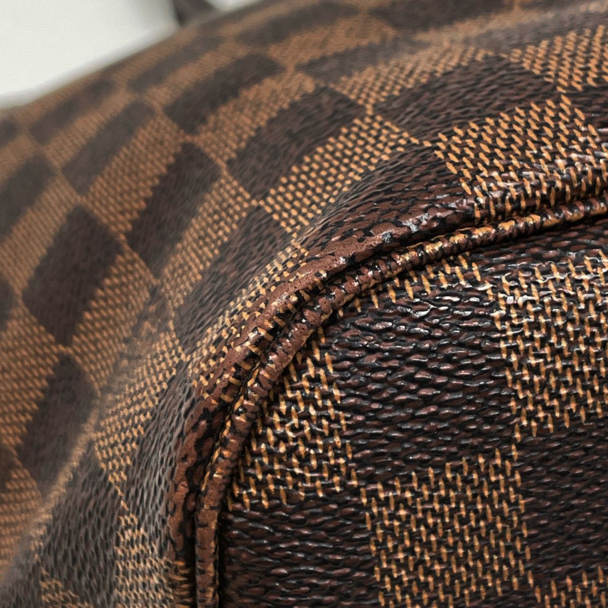 Louis Vuitton Neverfull MM Tote Damier Brown — view 3