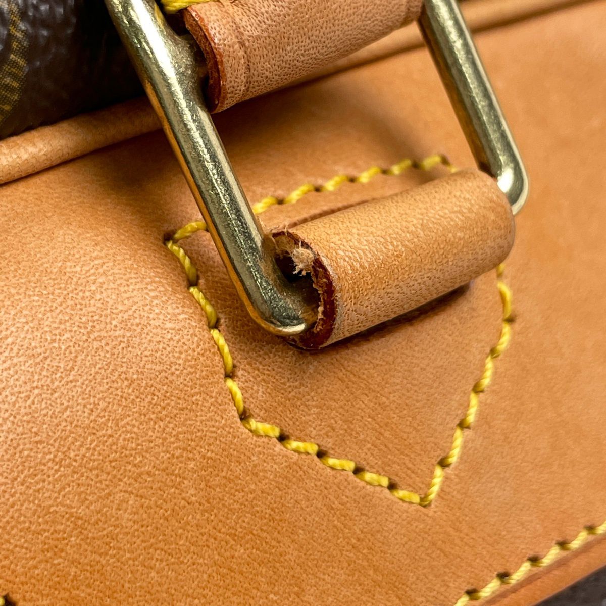 Louis Vuitton Deauville Handbag Monogram Brown — view 5