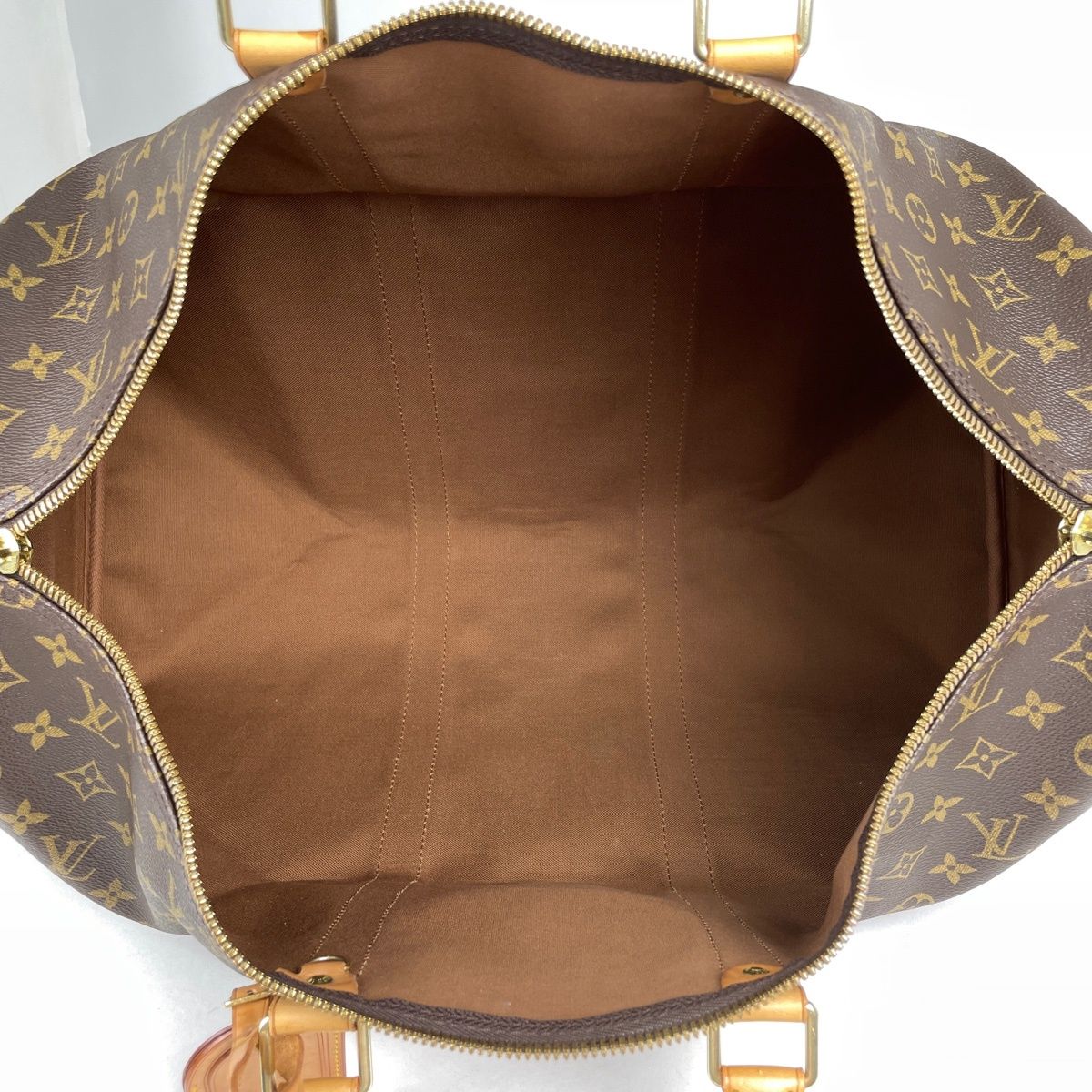 Louis Vuitton Keepall 50 Boston Bag Monogram Brown — view 8