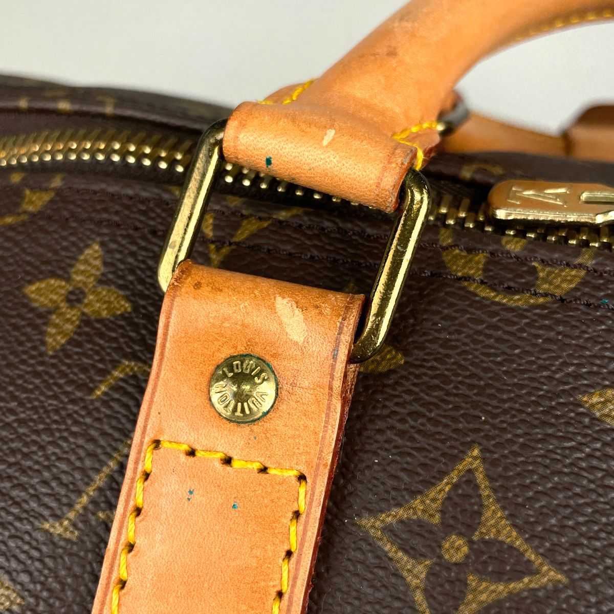 Louis Vuitton Keepall 55 Boston Bag Monogram Brown — view 5